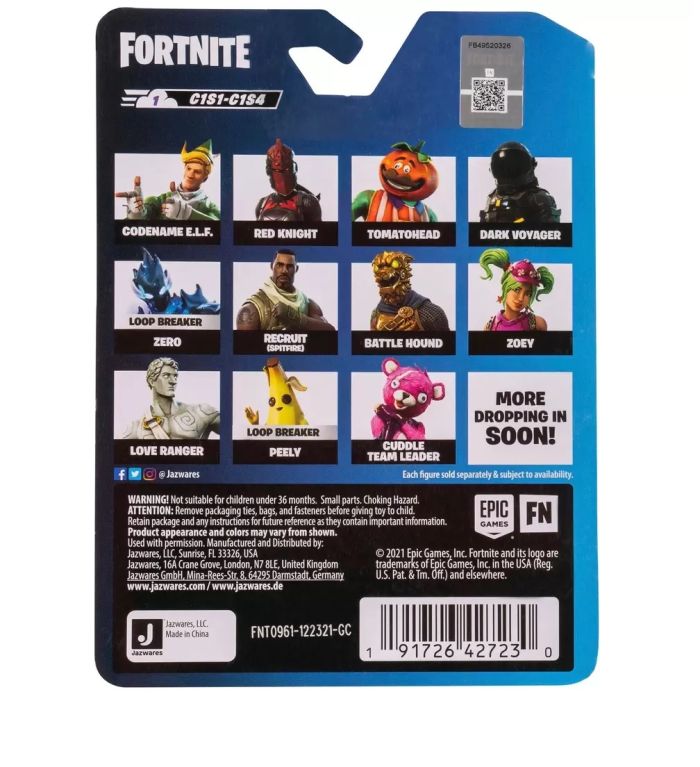 Коллекционная фигурка Fortnite Micro Legendary Series Carbide, 6см