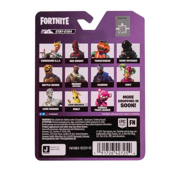 Коллекционная фигурка Fortnite Micro Legendary Series Zero, 6см