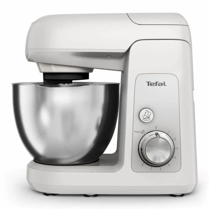 Кухонная машина Tefal Bake Partner 1100Вт, чаша-металл, корпус-пластик, насадок-8, белый