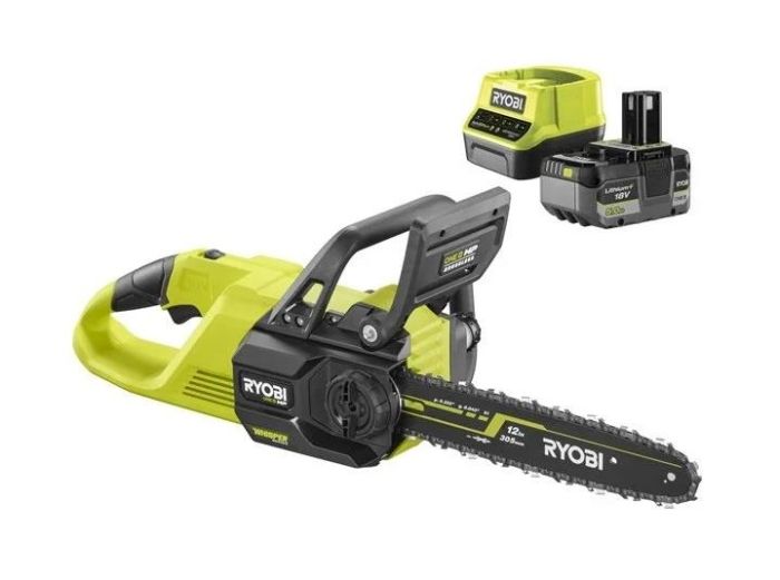 Пила цепная аккумуляторная Ryobi ONE+ HP RY18CSX30A-150 18В акб 1х5А·ч ЗУ 30см 3.2кг