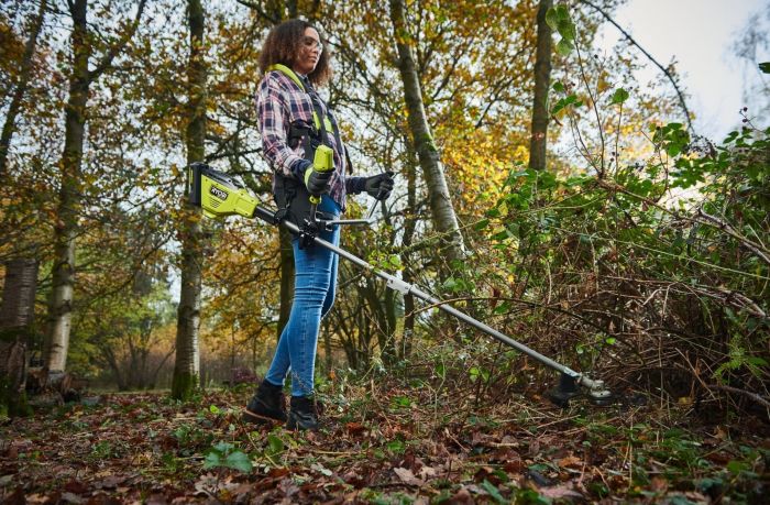 Тример садовий акумуляторний Max Power Ryobi RY36BCX30A-0 36В 30см ніж/ліска 40см ергоремені Vertebrae 4.7кг без АКБ та ЗП