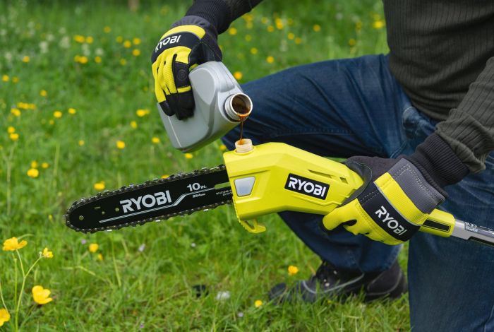 Висоторіз ланцюговий акумуляторний Ryobi Max Power RY36PP25A-0 36В 25см 3м 4.3кг без АКБ та ЗП