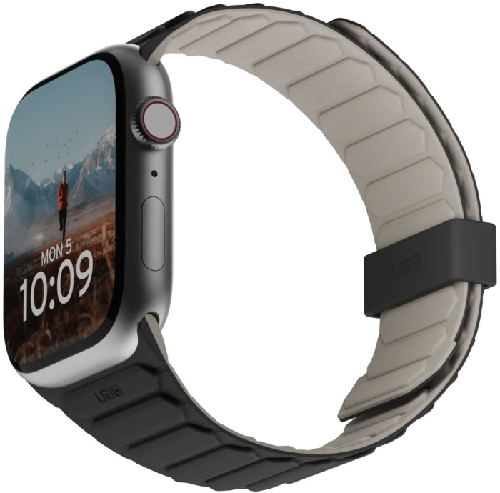 Ремешок UAG для Apple Watch Ultra 2/Ultra-49-45-44mm, Pathfinder, Black/Titanium