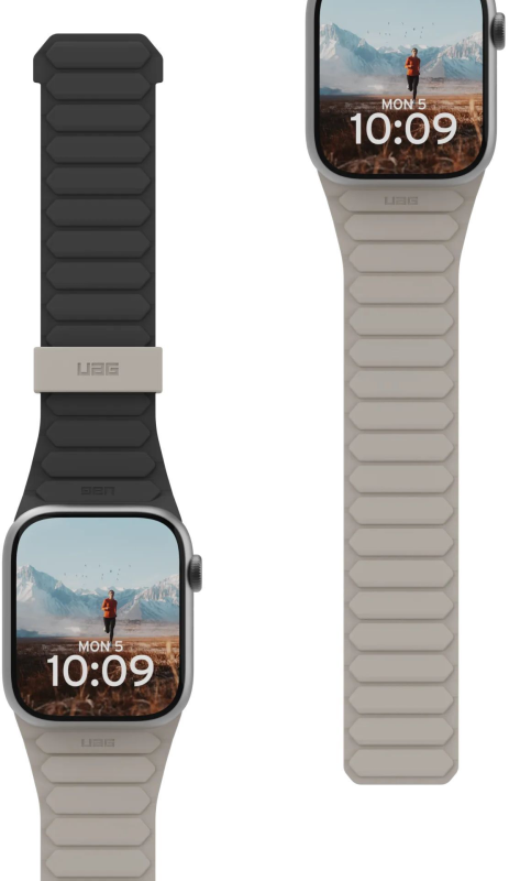 Ремешок UAG для Apple Watch Ultra 2/Ultra-49-45-44mm, Pathfinder, Black/Titanium