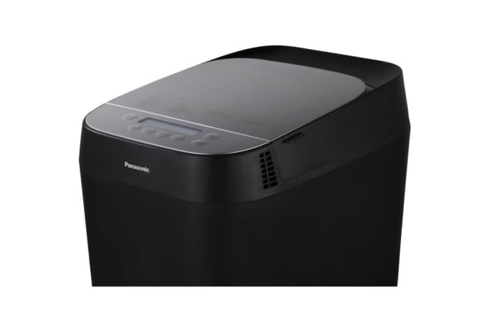 Хлебопечка Panasonic 700Вт, программ-18, макс.вес -1кг, форма-кругл., пластик, черный