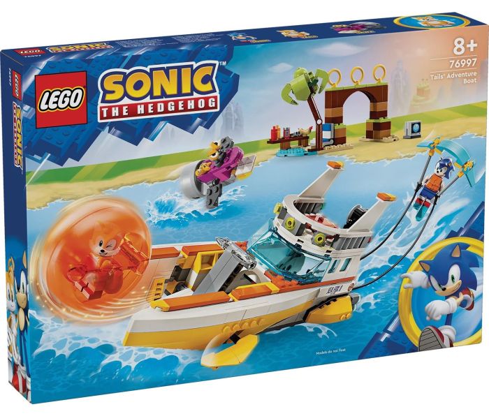 Конструктор LEGO Sonic the Hedgehog™ Лодка с «Приключений Тейлза»