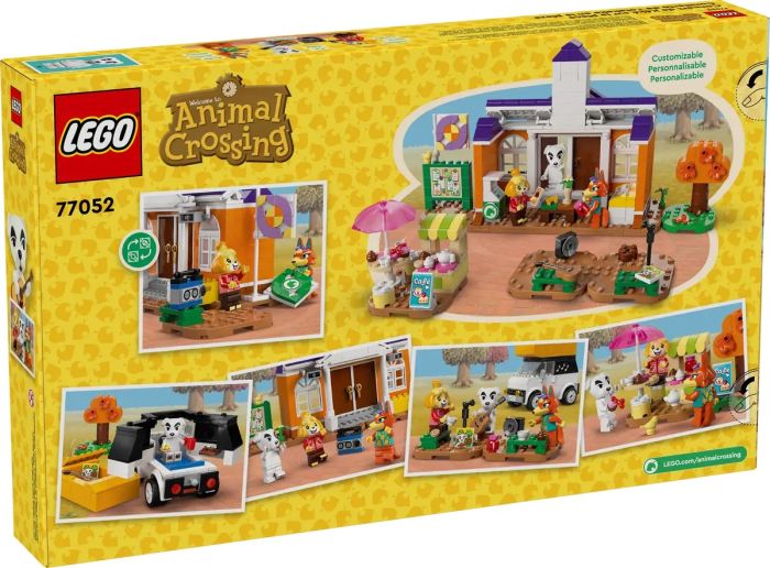 Конструктор LEGO Animal Crossing Концерт К.К. на площади