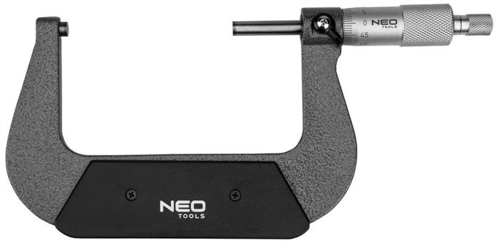 Микрометр Neo Tools с верньером 75-100 мм, ±0.01 мм/м