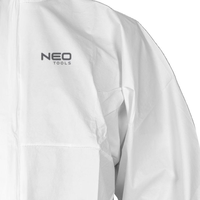 Костюм захисний Neo Tools, матеріал поліпропілен, щільність 65 г/м2, розмір M, білий