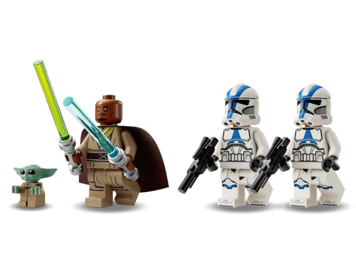 Конструктор LEGO STAR WARS Побег на BARC спидере V29