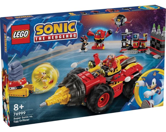 Конструктор LEGO Sonic the Hedgehog Супер Соник против Яйца-бурильника