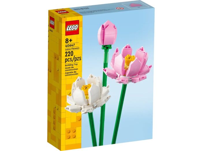 Конструктор LEGO Iconic Botanicals Квіти лотоса