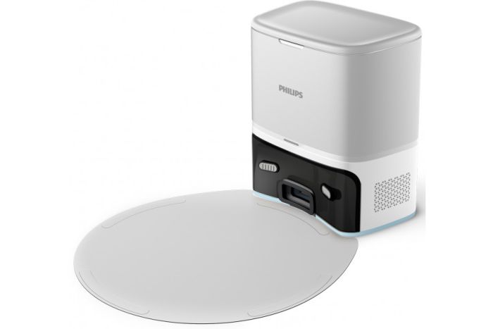 Робот-пылесос Philips Series 2000, h=40.3см, влажная уборка, конт пыль -0.25л, автон. раб. до 130мин, НЕРА 11, белый
