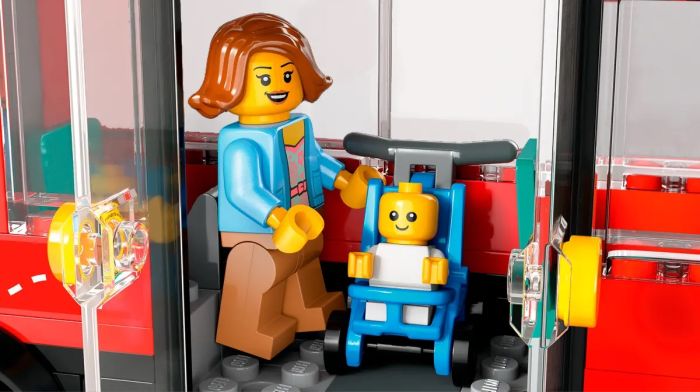 Конструктор LEGO City Красный двухэтажный экскурсионный автобус