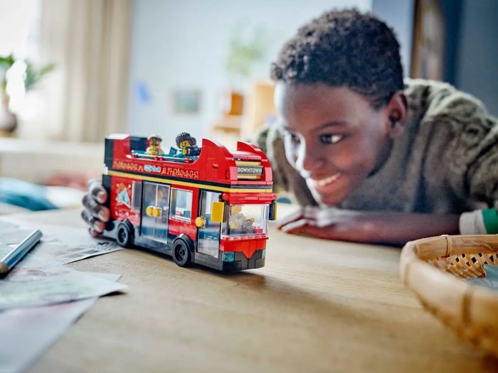 Конструктор LEGO City Красный двухэтажный экскурсионный автобус