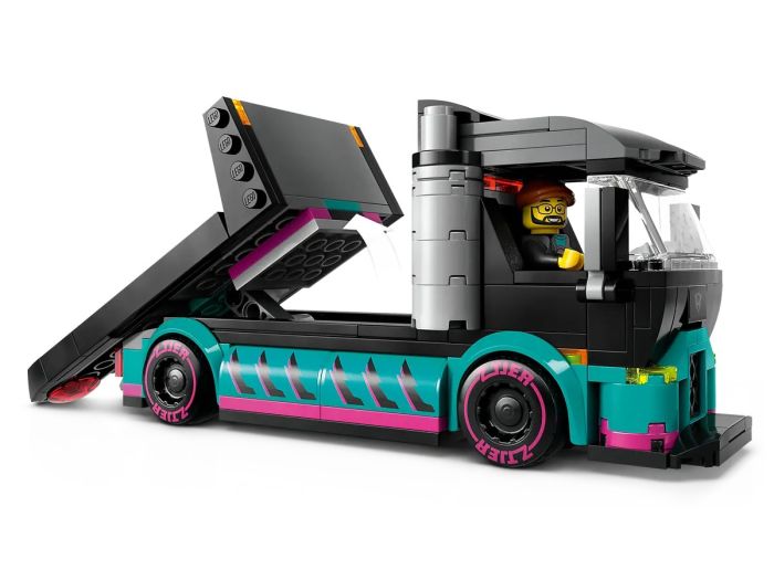 Конструктор LEGO City Автомобиль для гонки и автовоз