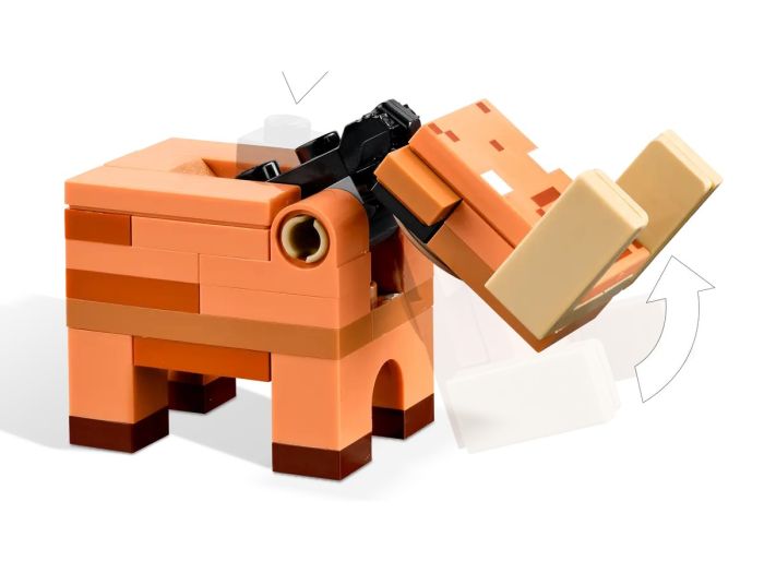 Конструктор LEGO Minecraft Засада возле портала в Нижнем мире