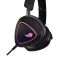 Гарнитура игровая ASUS ROG Delta II, 3.5мм/BT/WL, RGB, 2м, чёрный