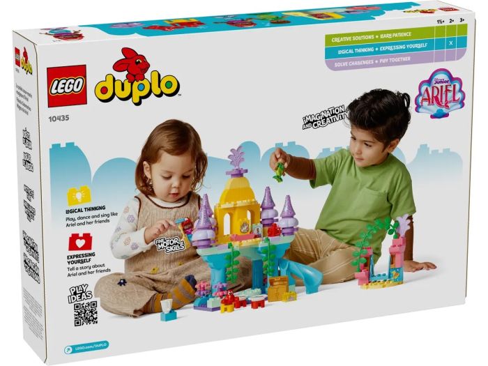 Конструктор LEGO DUPLO Disney Волшебный подводный дворец Ариель