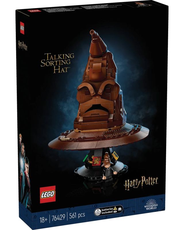 Конструктор LEGO Harry Potter Говорящая сортировочная шапка