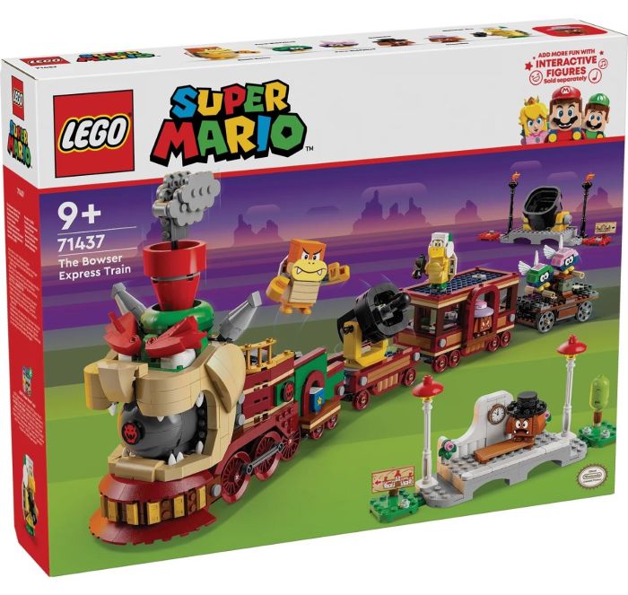 Конструктор LEGO Super Mario Скоростной поезд Боузера