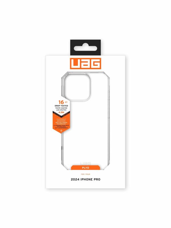 Чехол UAG для iPhone 16 Pro, Plyo, Ice