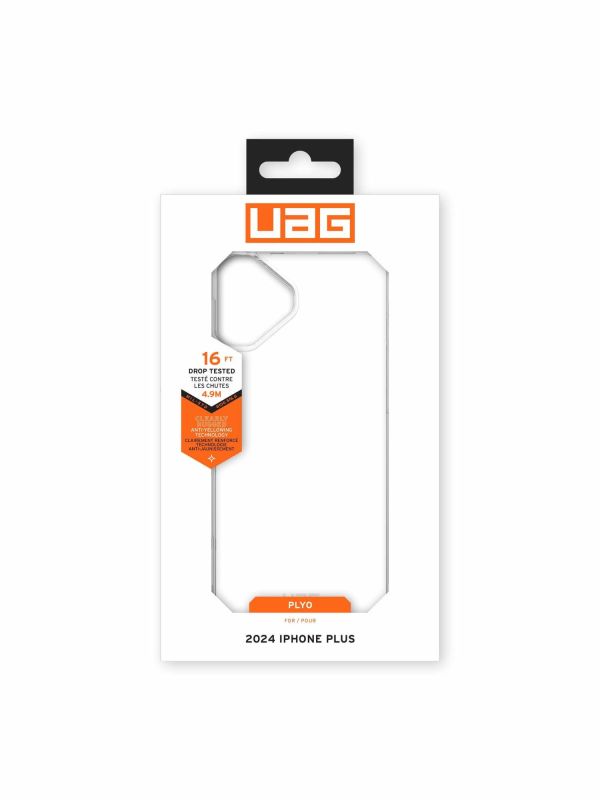 Чехол UAG для iPhone 16 Plus, Plyo, Ice