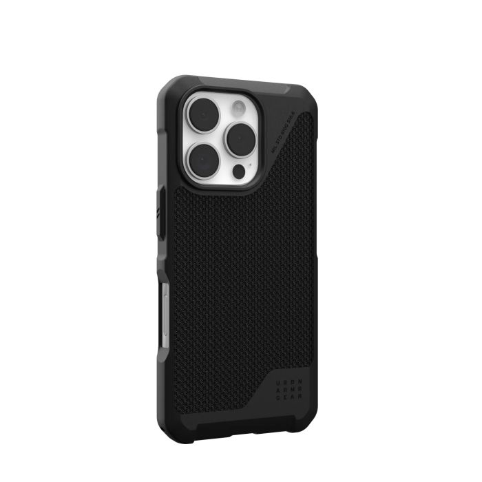 Чехол UAG для iPhone 16 Pro, Metropolis LT Magsafe, Kevlar Black