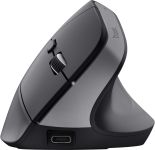 Миша Trust Bayo + Ergonomic, BT/WL/USB-A, чорний