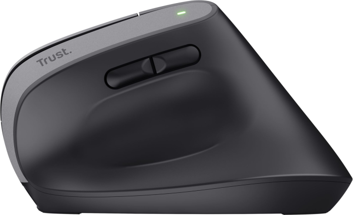 Мышь Trust Bayo + Ergonomic, BT/WL/USB-A, черный