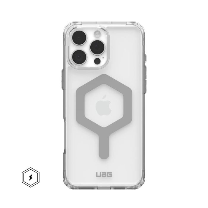 Чехол UAG для iPhone 16 Pro Max, Plyo Magsafe, Ice/Silver