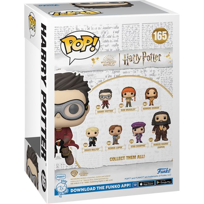 Фігурка Funko POP Movies: HP POA - Harry w/Broom (Quidditch)