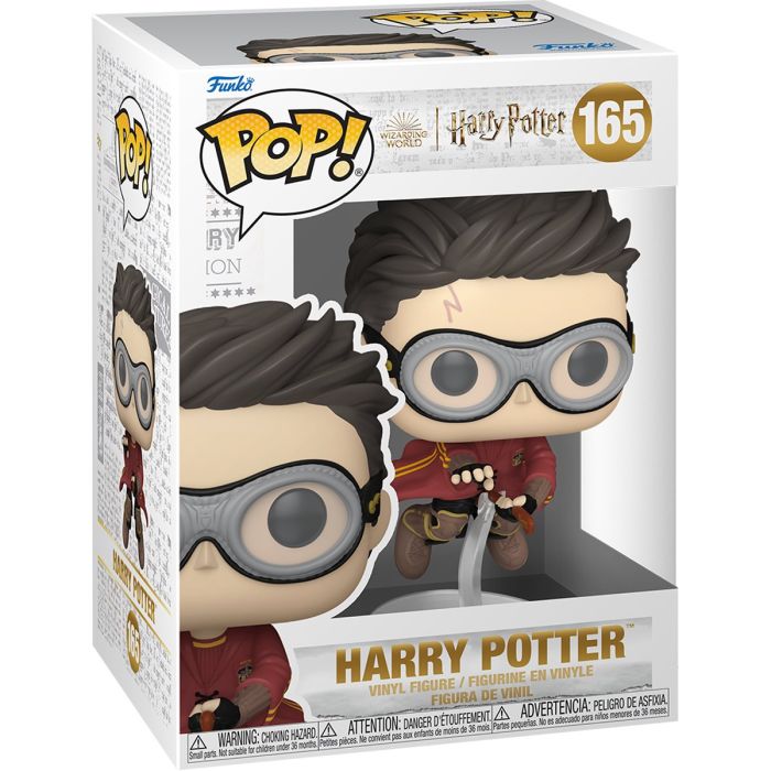 Фігурка Funko POP Movies: HP POA - Harry w/Broom (Quidditch)