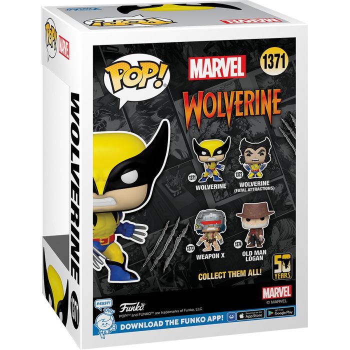Фигурка Funko POP Marvel: Wolverine 50th - Ultimate Wolverine (Classic)
