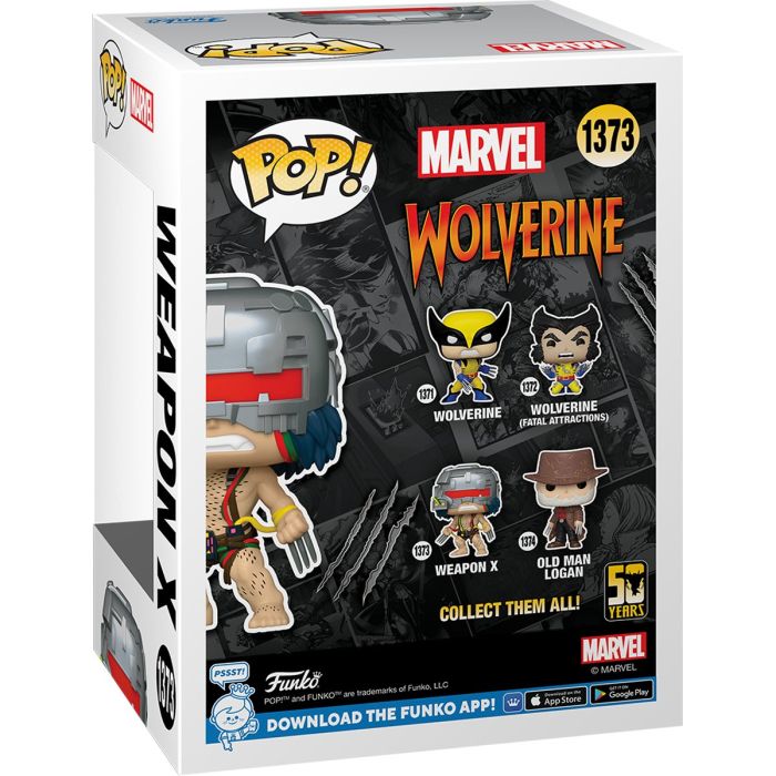 Фігурка Funko POP Marvel: Wolverine 50th - Ultimate Weapon X