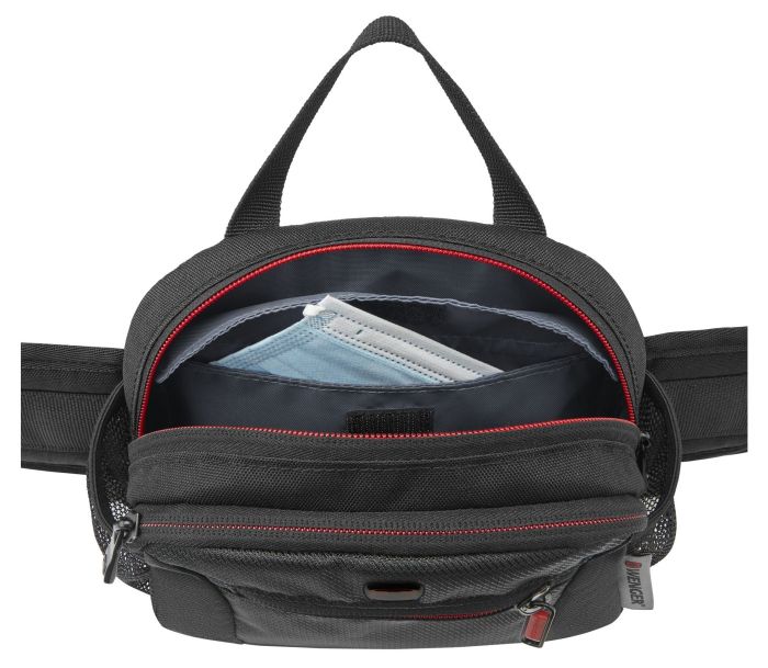 Сумка на пояс Wenger, Waist Pack, черная