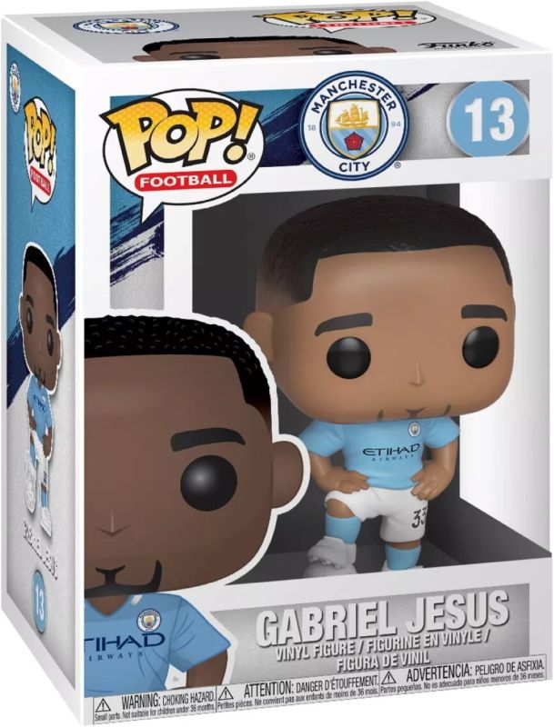 Фигурка Funko POP Football: FC Manchester City - Gabriel Jesus