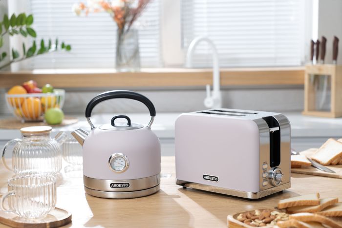 Электрочайник Ardesto , 1.7л, метал, мат, Otter, лиловый ARDESTO EKL-F500L