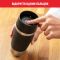 Термочашка Tefal Travel Mug Classic, 360мл, нержавеющая сталь, черный
