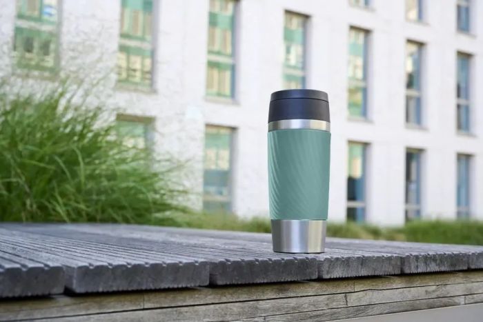 Термочашка Tefal Travel Mug Classic Twist, 360мл, нержавеющая сталь, зеленый