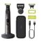 Бритва електр. Philips OneBlade Pro 360, Li-Ion, сух.+влажн., индикатор заряда, твердый чехол, сталь, черный