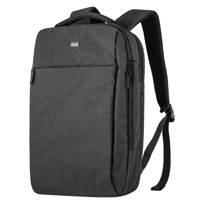 Рюкзак 2E, Melange 16", чорний