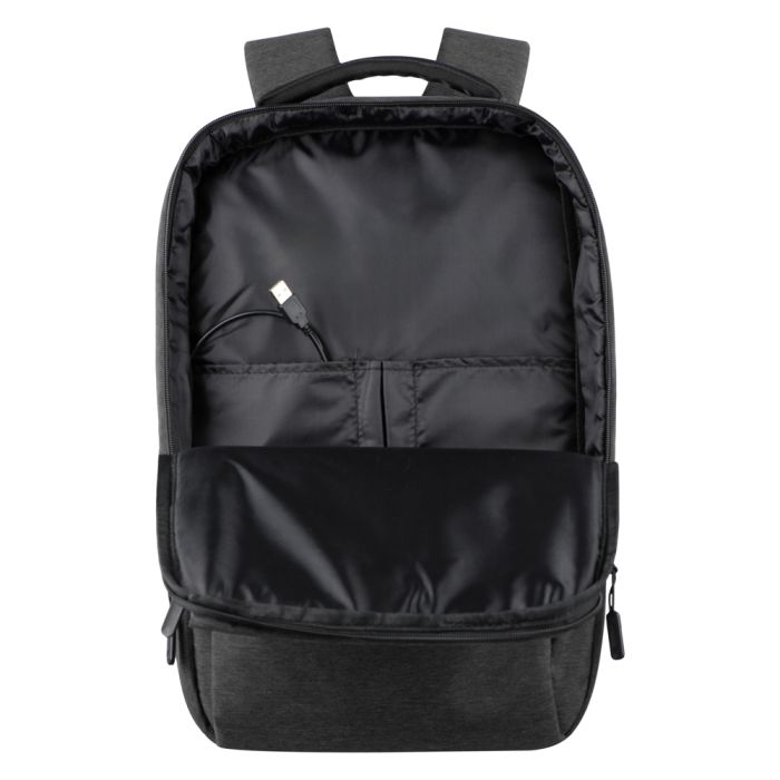 Рюкзак 2E, Melange 16", чорний