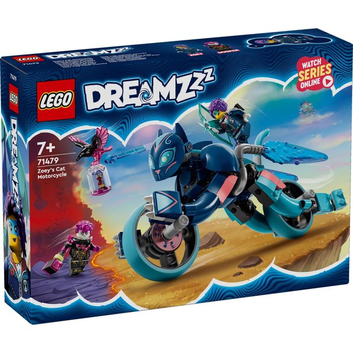 Конструктор LEGO DREAMZzz Котячий мотоцыкл Зоуи