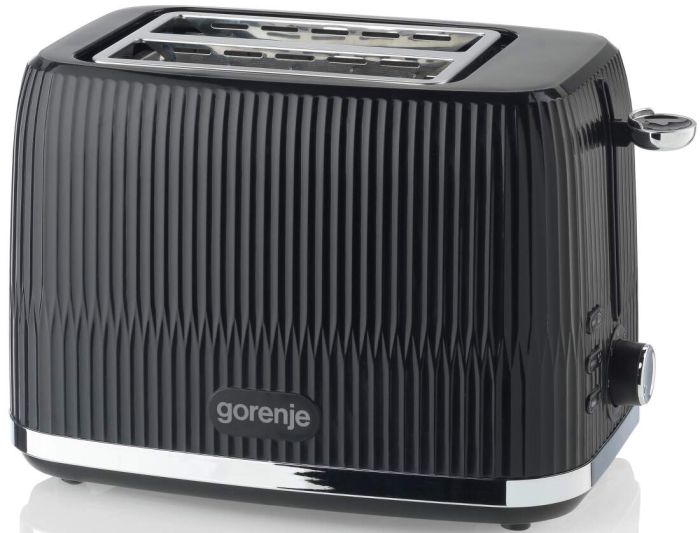Тостер Gorenje 850Вт, металл/пластик, черный