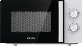 Мікрохвильова піч Gorenje, 20л, мех. керув., 800Вт, білий