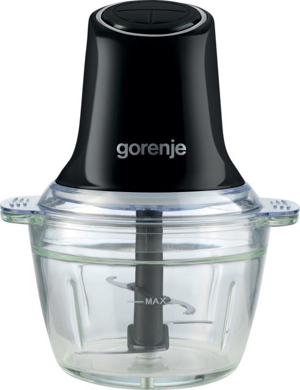 Измельчитель Gorenje, 500Вт, чаша-1000мл, стекло, черный