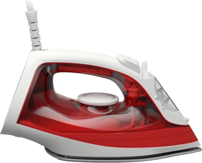 Утюг PHILIPS Series 2000, 2000Вт, 250мл, паровой удар -100гр, керам. подошва, красный