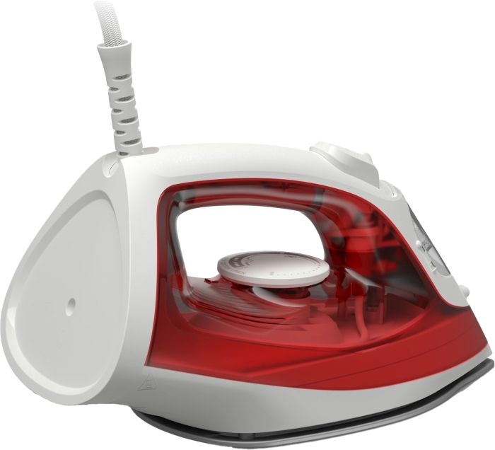 Утюг PHILIPS Series 2000, 2000Вт, 250мл, паровой удар -100гр, керам. подошва, красный