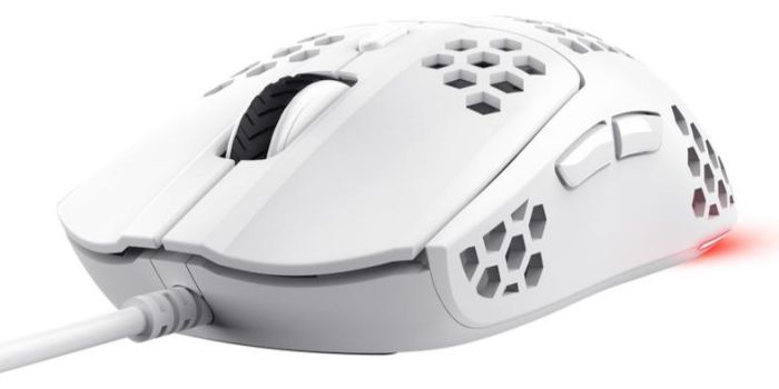 Мышь Trust GXT 928 Helox, USB-A, білий